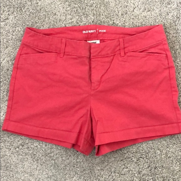 Coral Pink Shorts - Picture 1 of 3